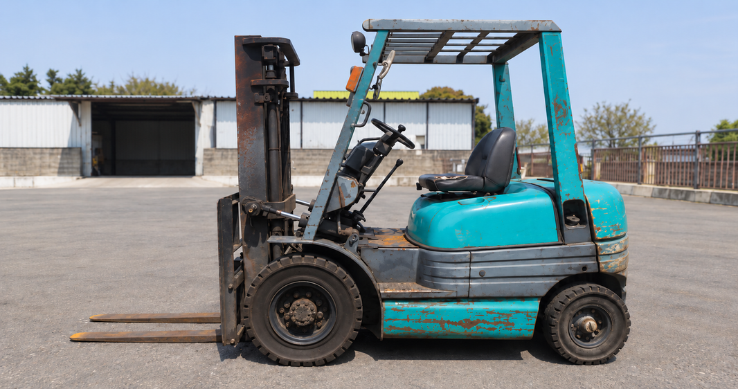 Used Toyota 6FD20 forklift in teal — Toyota 6-Series replacement parts guide
