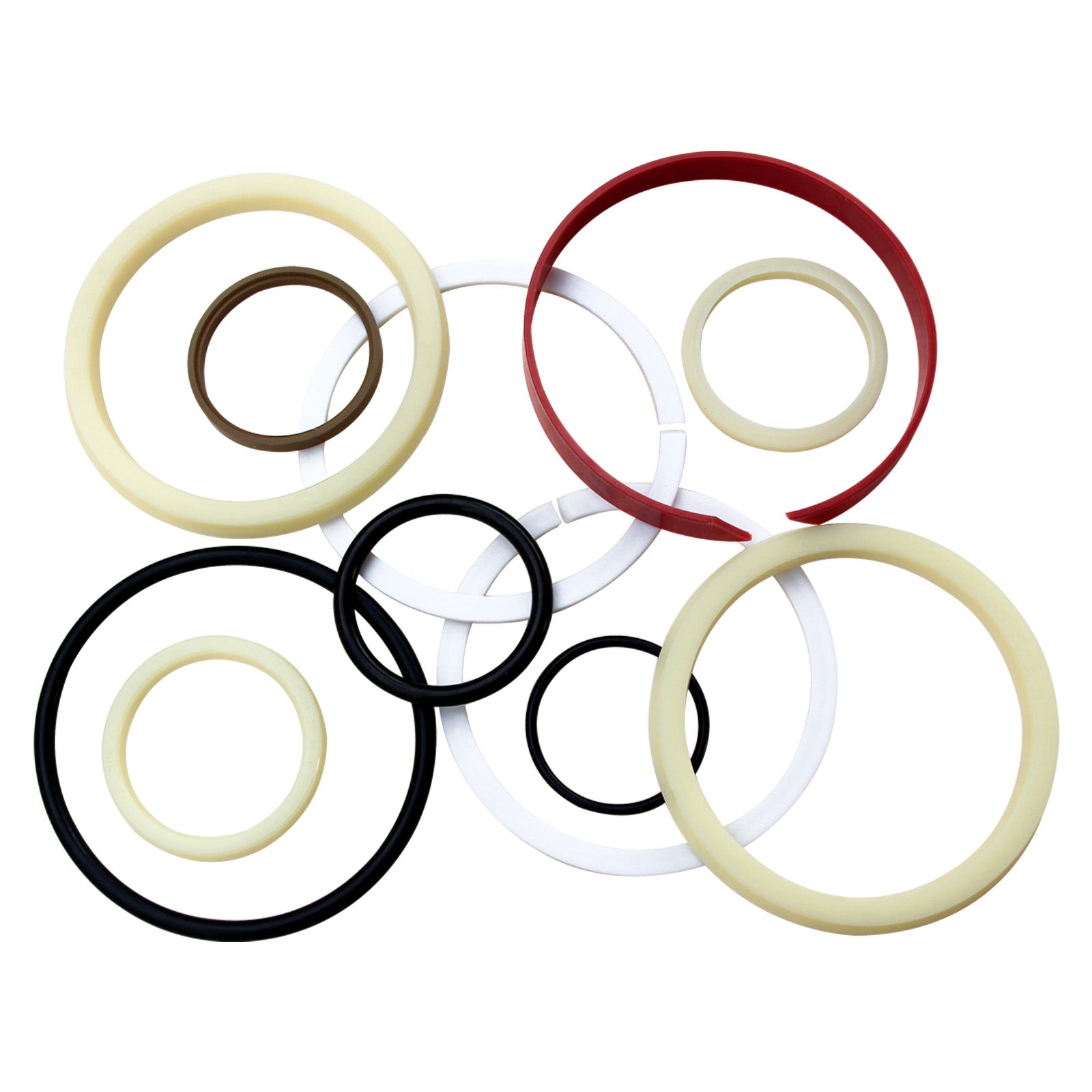 Seal Kit, Tilt Cylinder - Cylinder Seal Kits 50M3D-400000-kit (50M3D-4 / 5-KIT) for Hangcha Forklift H, R, A Series CPCD50-70